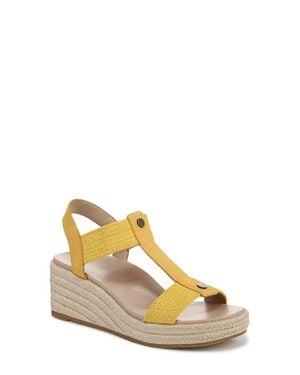 Vionic Calera Espadrille Wedge Sandal - Metallic