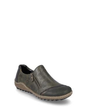 Rieker Liv 71 Zip-Up Sneaker - Gray