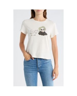 RE/DONE Everybody Graphic Classic Tee - Natural