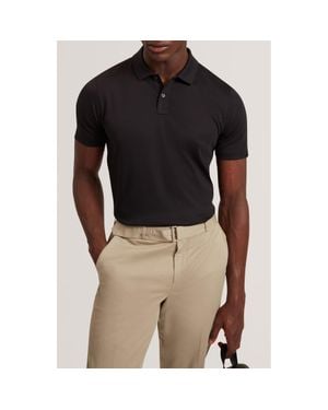 Ted Baker Connall Cotton Polo - Black