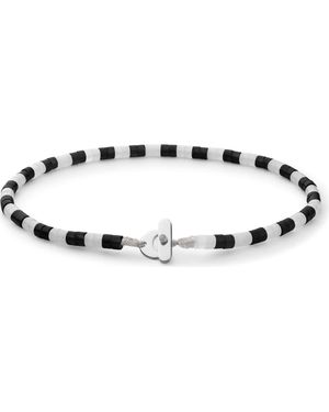 Miansai Kai Onyx & Moonstone Bracelet - Metallic