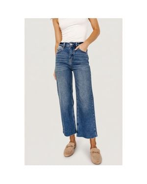 Baltic Born Kirby High Rise Wide Leg Jeans - Blue