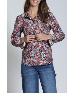 Apny Classic Floral Button-Up Shirt - Multicolor