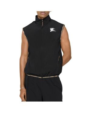Burberry Nylon Gilet - Black