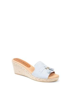 Patricia Green Capri Tassel Espadrille Wedge Sandal - Multicolor