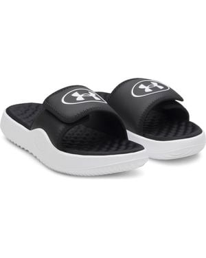 Under Armour Ua Ignite Pro 8 Water Resistant Slide Sandal - Black
