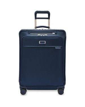 Briggs & Riley Baseline 26-Inch Medium Expandable Spinner Suitcase - Blue