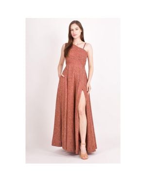 Ras Linsey Cotton Maxi Dress - Pink