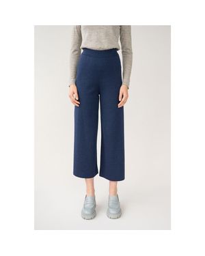 SSKEIN Wide Leg Pants - Blue