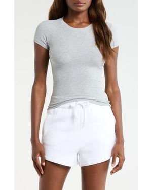 Mpg Rib Baby T-Shirt - Gray