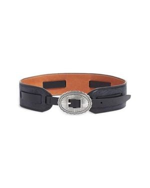 The Great Stetson Tooled Leather Belt - Multicolor