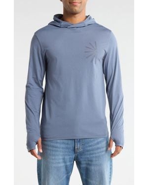 Roark Venture Lightweight Upf 50+ Hoodie - Blue