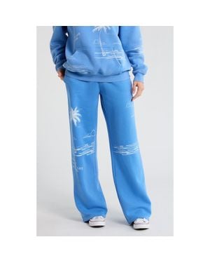 PacSun A Beautiful Life Baggy Sweatpants - Blue