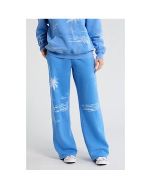 PacSun A Beautiful Life Baggy Sweatpants - Blue