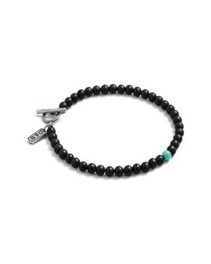 Degs & Sal Beaded Bracelet - Black