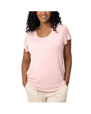 Kindred Bravely Everyday Maternity & Nursing T-Shirt - Pink