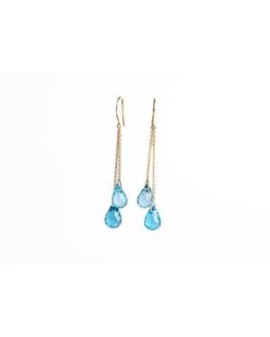 Zuvan Glow Earrings - Black