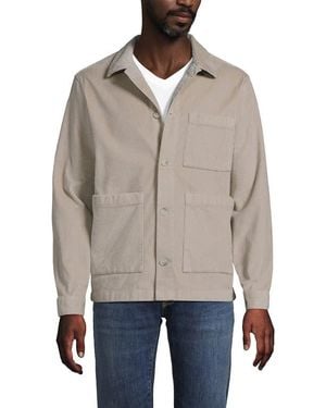 Lands' End Corduroy Chore Jacket - Blue