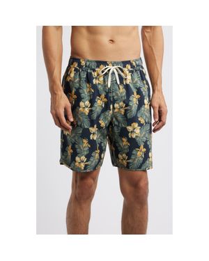Fair Harbor The Anchor Swim Trunks - Green