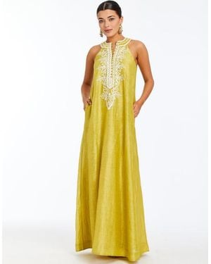 mestiza Merida Barong Gown - Yellow
