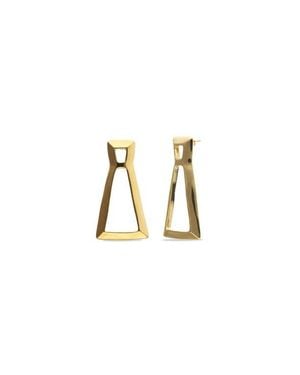 Uno De 50 Tone Sculptural Drop Earrings - Blue