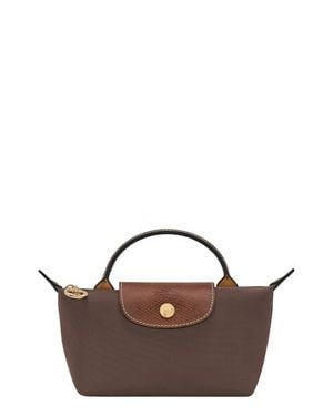 Longchamp Le Pliage Recycled Cosmetic Case - Brown