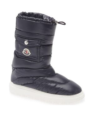 Moncler Kids' Petit Gaia Down Snow Boot - Blue