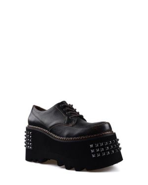 Zigi Celestina Stud Platform Derby - Black