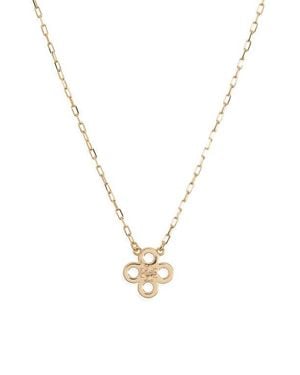 Tory Burch Forget Me Not Necklace - Metallic