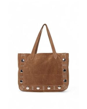 Walter Baker Flynn Studded Tote - Brown