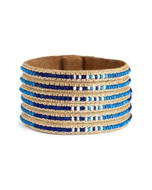 Deepa Gurnani Sue Cuff Bracelet - Blue