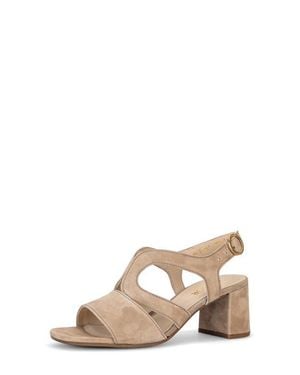 Gabor Ankle Strap Sandal - Natural