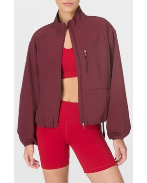 Sweaty Betty Water Resistant Training Jacket - Red