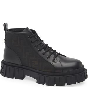 Fendi Force Biker Boot - Black