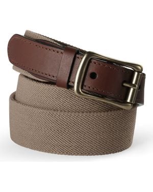 Lands' End Elastic Surcingle Belt - Brown