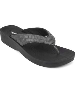 AEROTHOTIC Clarus Flip Flop - Black