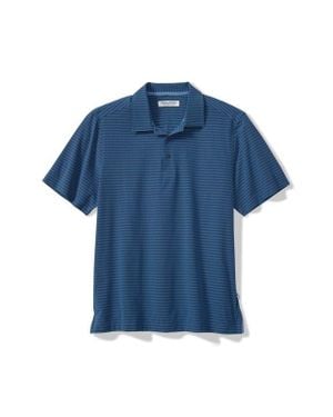 Tommy Bahama Bahama Coast Fades Away Stripe Islandzone Polo - Blue