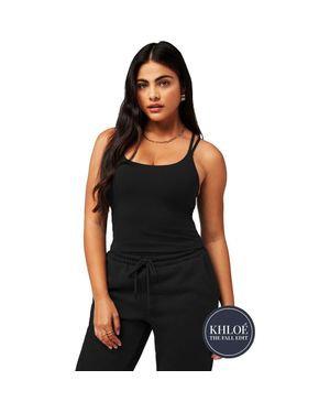 Fabletics Principal Built-In Bra Tank - Black