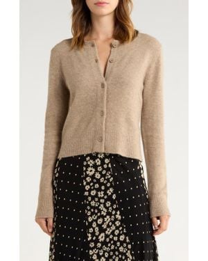 Rails Matilda Crop Cardigan - Natural
