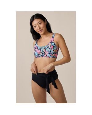 Nanis 4-Way Reversible Bralette Swim Top - Multicolor