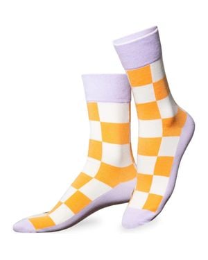Doiy. Fanzy 3D Crew Socks - Orange