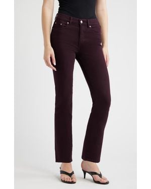 DL1961 Mara Instasculpt Mid Rise Ankle Straight Leg Jeans - Blue