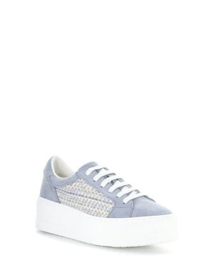 Bos. & Co. Mera Lace-Up Platform Sneaker - White