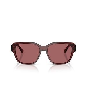 Ferrari 57Mm Polarized Square Sunglasses - Pink