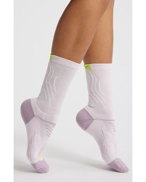 Hoka One One Bondi Run Crew Socks - White