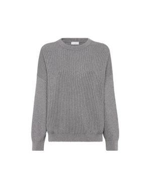Brunello Cucinelli Vanisé Sweater - Gray
