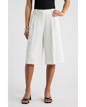 Open Edit Curator Crepe Culottes - White