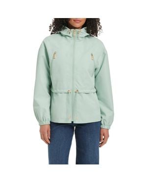 Kate Spade Crop Hooded Jacket - Green