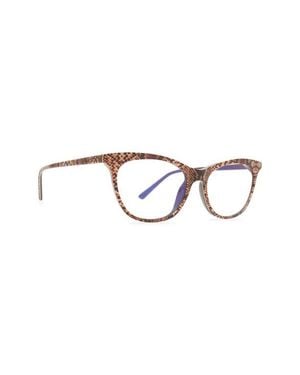 DIFF Jade 51Mm Light Blocking Cat Eye Glasses - Multicolor