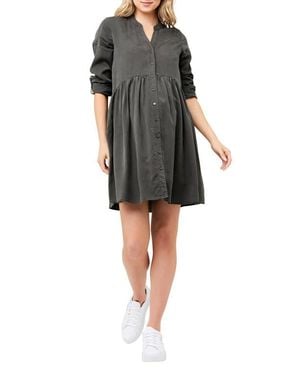 Ripe Maternity Demi Tencel Dress - Green